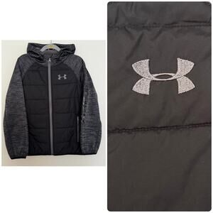 Under Armour Day Trekker Hybrid Jacket in Black/Gray